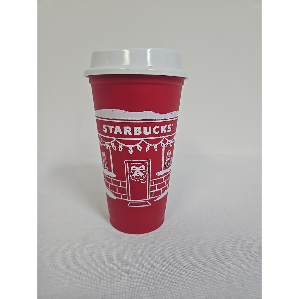 Starbucks Christmas 2025‎ Red Cup Day 16oz Xmas Holiday Reusable Coffee Cup